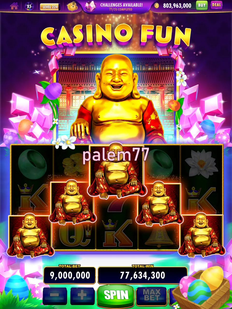 palem77 Masuk